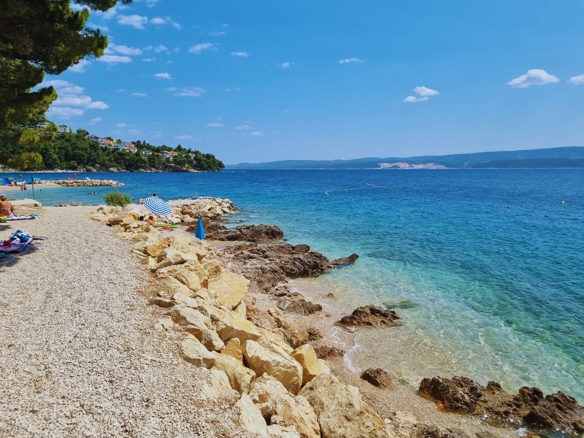 Mala Luka Beach Stanići near Omiš