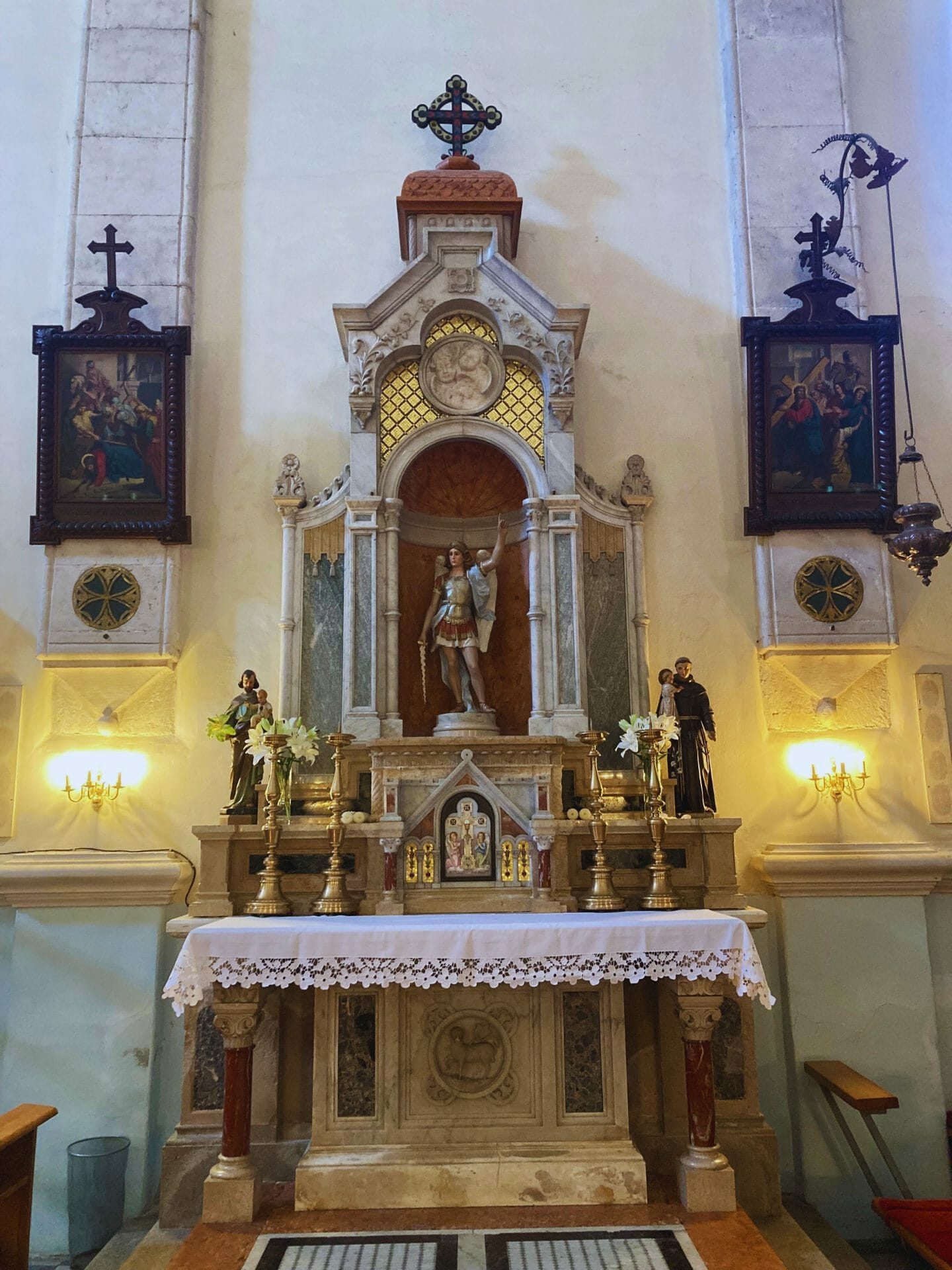 St. Michael's Church Tower Omiš Interior 2