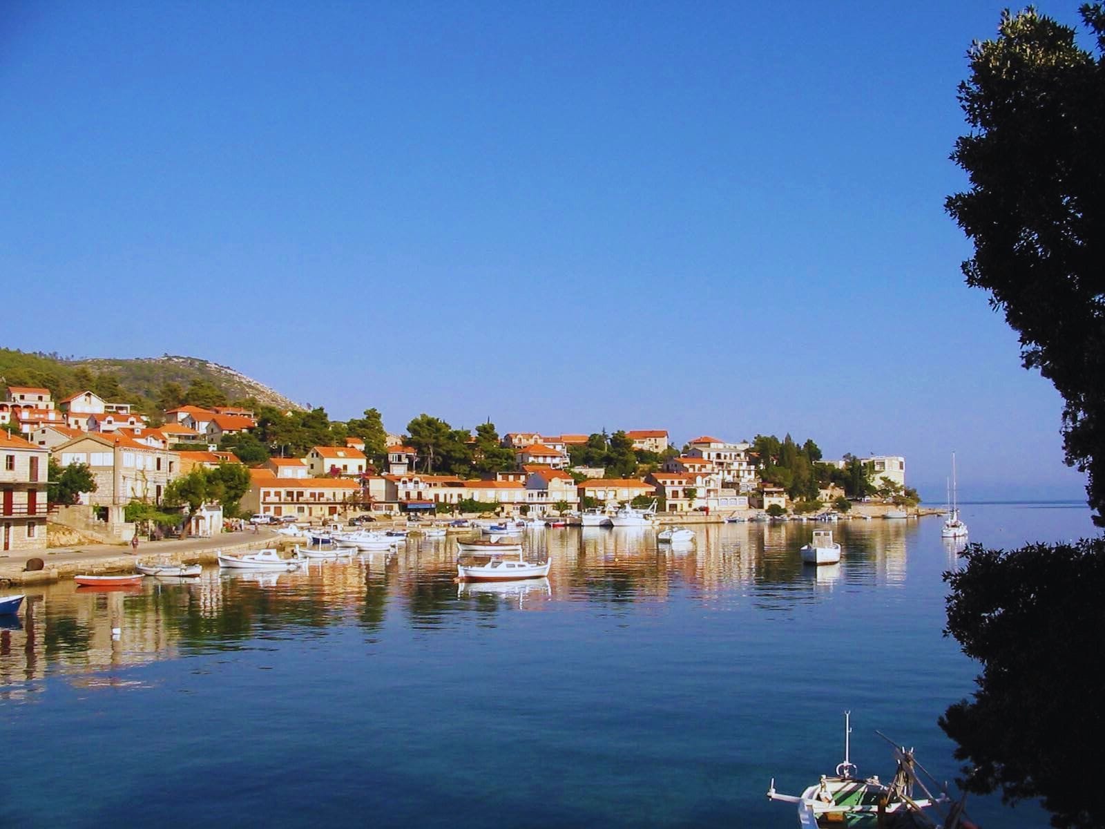 Brna Village on Korcula Island